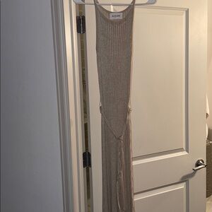 Knit bodycon midi dress